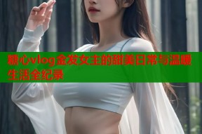 糖心vlog金发女主的甜美日常与温暖生活全纪录