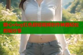 糖心vlog红色超短视频创作神器轻松剪辑分享