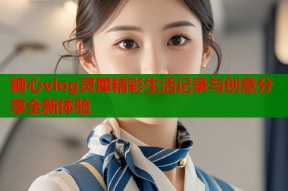 糖心vlog灵犀精彩生活记录与创意分享全新体验