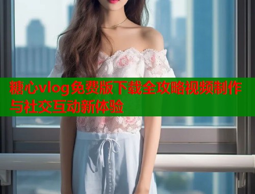 糖心vlog免费版下载全攻略视频制作与社交互动新体验  第2张