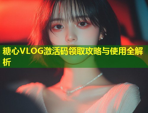 糖心VLOG激活码领取攻略与使用全解析  第1张