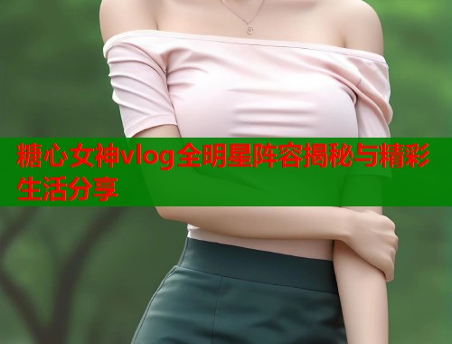 糖心女神vlog全明星阵容揭秘与精彩生活分享  第1张