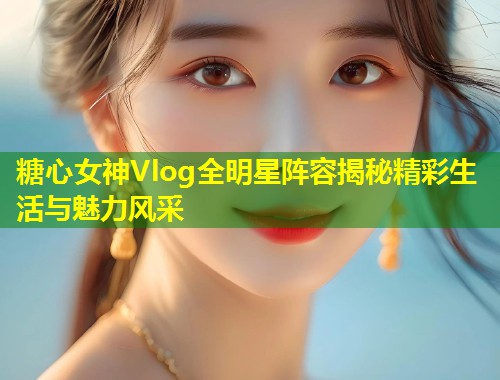 糖心女神Vlog全明星阵容揭秘精彩生活与魅力风采  第1张