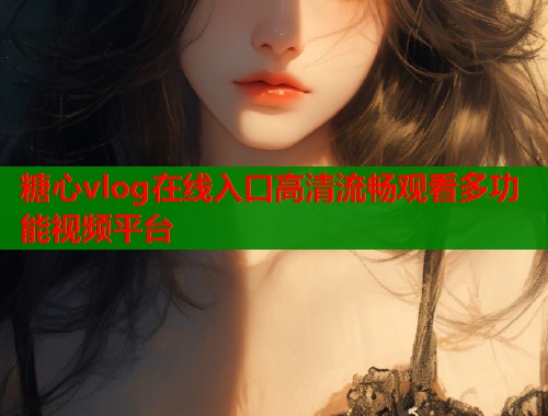 糖心vlog在线入口高清流畅观看多功能视频平台  第1张