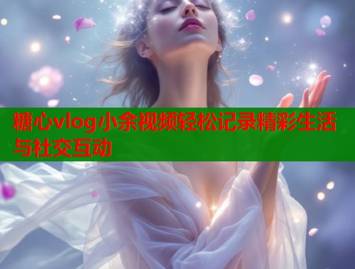 糖心vlog小余视频轻松记录精彩生活与社交互动  第1张